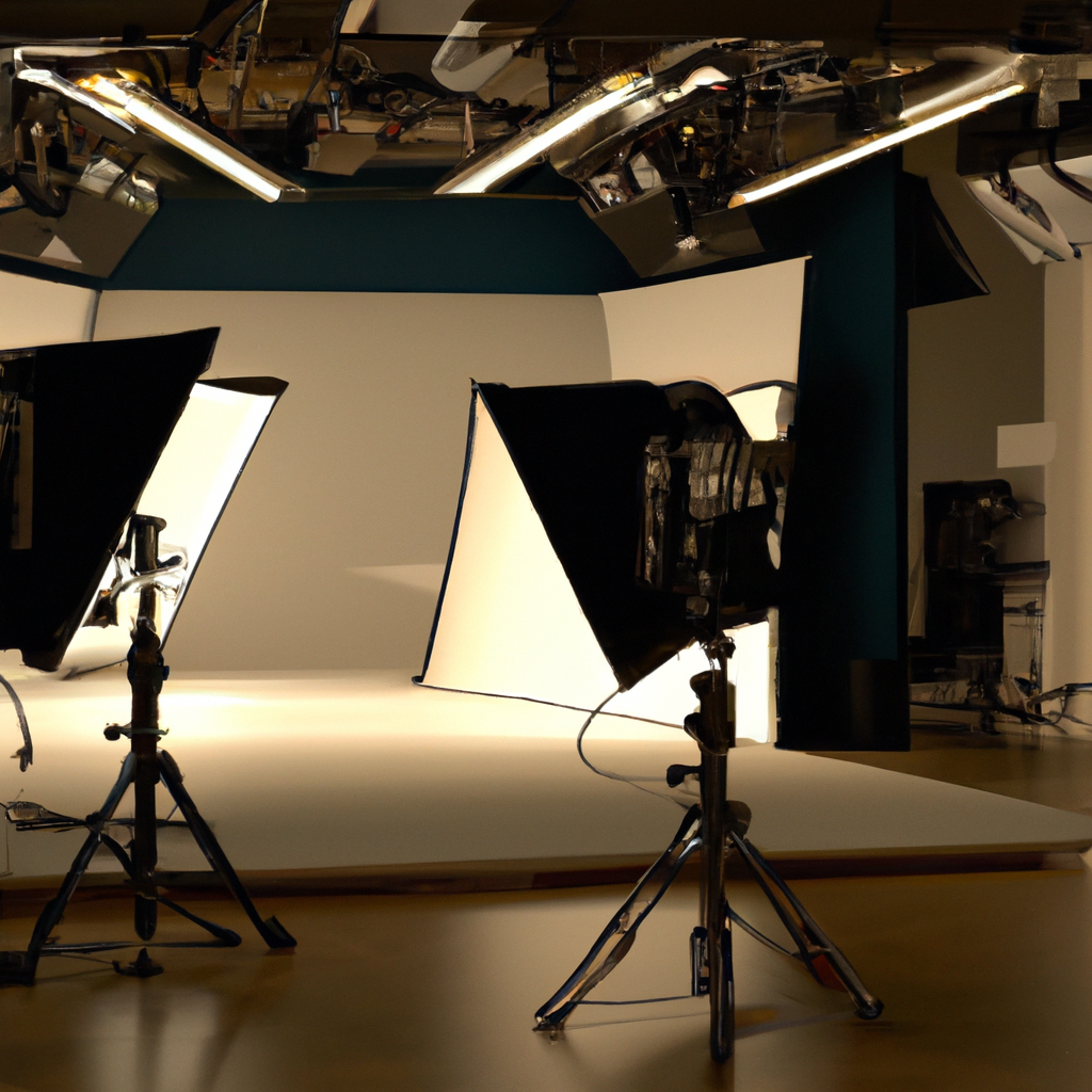 Interior del estudio en Madrid - imagen generada por IA